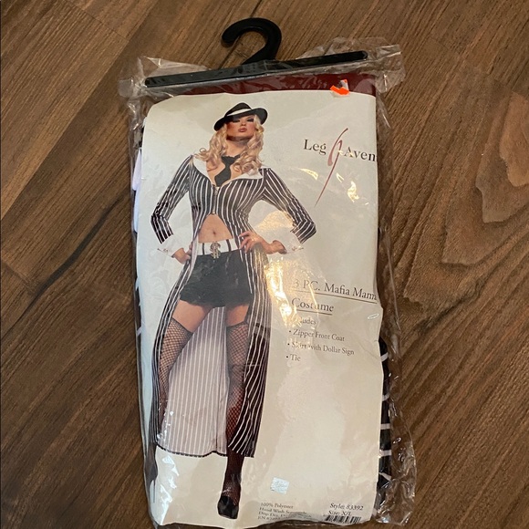 Leg Avenue Ganster Halloween Costume - Picture 1 of 5